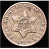 Image 1 : 1851 Silver 3 cent T1