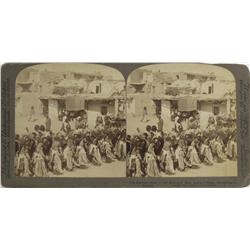 Hopi Mesas,AZ - Navajo County - 1903 - Kachina Dance to the Hopi Rain God, Shonghopavi, Arizona Ster