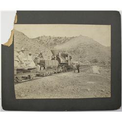 Moreno,AZ - Pima County - No Date - Train Hauling Rock Photograph  *Territorial* :  