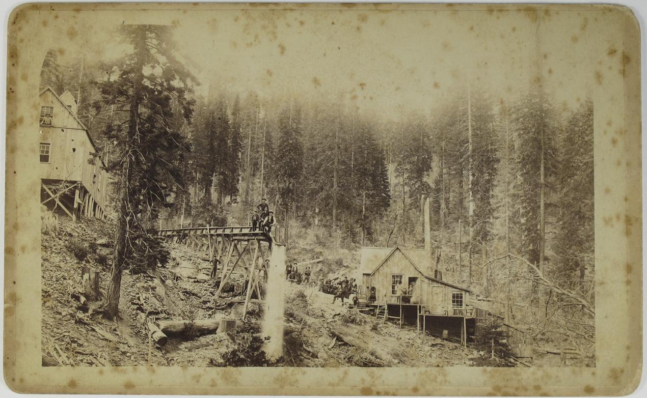 Downieville,CA Sierra County 18861887 Ruby Mine Photographs
