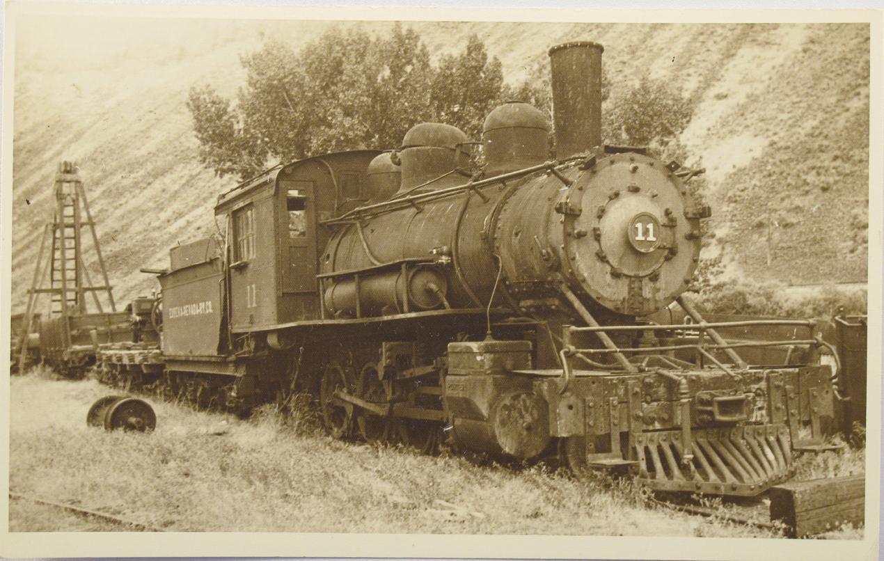 Eureka,NV 1937 E&N Nevada Photograph