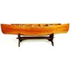 Image 1 : Hand crafted miniature canoe coffee table