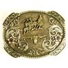 Image 2 : Mortenson Silver & Saddle custom belt buckle