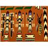 Image 1 : Excellent Navajo feather Yei rug with Bees