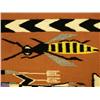 Image 2 : Excellent Navajo feather Yei rug with Bees