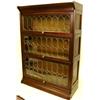 Image 1 : Fancy mahogany three section stacking bookcase