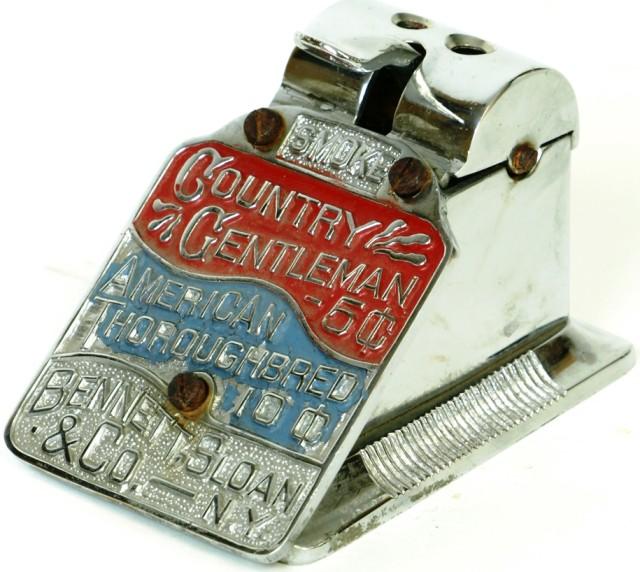 Antique Country Gentleman 5c cigar cutter