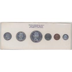 1960 PL set Silver coins (1$, 10-25-50 cents)