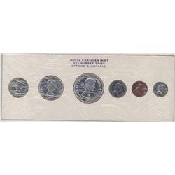 1960 PL set Silver coins (1$, 10-25-50 cents)