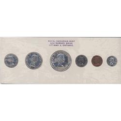 1960 PL set Silver coins (1$, 10-25-50 cents)