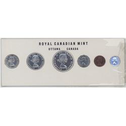 1960 STAMP 2 PL set Silver coins (1$, 10-25-50 cents)
