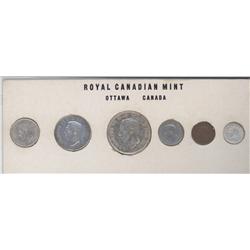 1938 SPECIMEN SET silver coins  (1$ 10-25-50 cents) Extremely rare