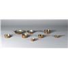 Image 1 : ( 8 ) Pieces Miniature Copper Tinned Lined Cookware 19th C
