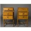 Image 2 : Pair of Matching Three Drawer Night Stands