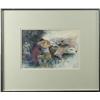 Image 1 : Sally Wilson Watercolor Painting on Paper