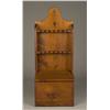 Image 1 : American 19th Hanging Spoon And Salt Box