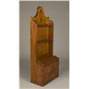 Image 2 : American 19th Hanging Spoon And Salt Box