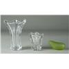 Image 1 : (3) French Art Glass and Crystal, Including Daum