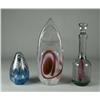Image 1 : (3) Adam Jablonski Art Glass Sculptures