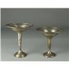 Image 1 : (2) Sterling Weighted Compotes