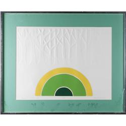 Robert Waterman, Linocut & Intaglio Artists Proof