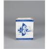 Image 1 : Chinese Qing Blue and White Porcelain Flower Brick