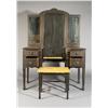 Image 1 : Early 20th C. Vanity with Matching Chair