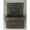 Image 2 : Antique Hand Tooled Leather Stool