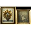 Image 1 : (2) Oil Paintings of Still Life's