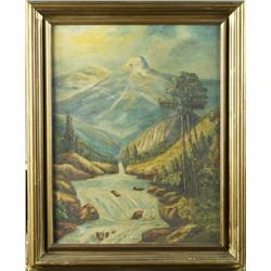 Rich Art Co. Oil Painting on Board