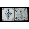 Image 1 : ( 2 ) 18th Century Bristol Delftware Tiles