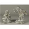 Image 1 : (2) Abbott Canada Soapstone Inuit Carvings