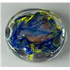 Image 2 : Large Signed Art Glass Paperweight/Stand