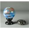 Image 1 : Hand Blown Glass Globe & Marble Paperweight