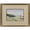 Image 1 : C.E. Wrenshall, Watercolor on Paper