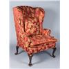 Image 2 : Fine Henredon Oversized Wing Chair And Pillow