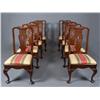 Image 2 : ( 8 ) Henredon Chippendale Side Chairs