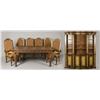 Image 1 : (10 ) Piece Walnut Dining Set, Modern