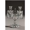 Image 2 : Pr. Baccarat Two Light Crystal Candelabra