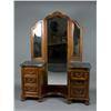 Image 1 : Exquisite Oak, Marble and Glass Vanity
