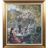 Image 1 : Signed Becher Fine Impressionist Oil Painting 