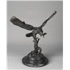 Image 2 : Exceptional Antique Bronze of a Landing Eagle