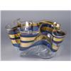 Image 1 : Oversized Slumped Glass Vessel by Laurel Fyfe