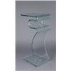 Image 1 : Large Slumped Glass Pedestal by Laurel Fyfe