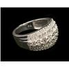 Image 2 : Diamond and 14K White Gold Ring
