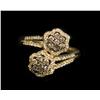Image 2 : Diamond and 14K Yellow Gold Ring