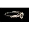 Image 2 : Diamond and 14K White Gold Ring