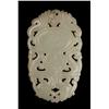 Image 1 : Chinese Qing Carved Celadon Jade Plaque