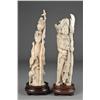 Image 1 :  Exceptional Pr. Of Chinese Carved Ivory Figures