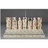 Image 2 : (7) Chinese Carved Ivory Imortals On Ivory Stand
